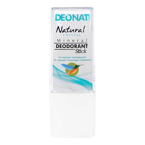 Дезодорант DeoNat Кристалл Travel Stick 40 г в Улыбка Радуги