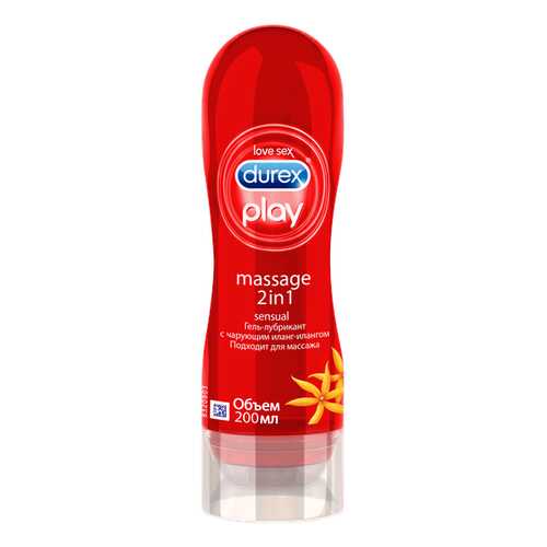 Гель-смазка Durex Play Massage 2 in 1 Sensual 200 мл в Улыбка Радуги