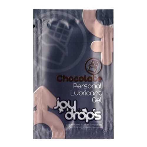 Пробник гель-смазки JoyDrops Chocolate на водной основе 5 мл в Улыбка Радуги