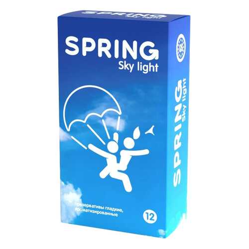 Ультратонкие презервативы SPRING SKY LIGHT 12 шт. в Улыбка Радуги