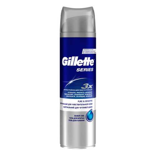 Гель для бритья Gillette Series Pure&Sensitive 200 мл в Улыбка Радуги