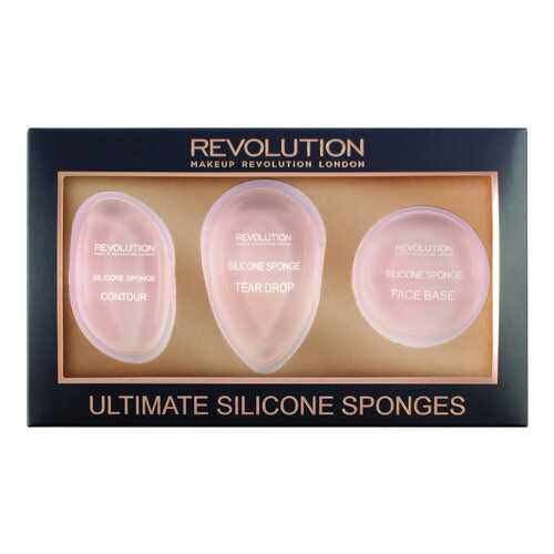 Набор спонжей Makeup Revolution Ultimate Silicone Sponge Set в Улыбка Радуги