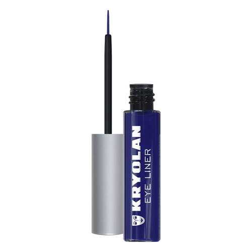 Подводка жидкая с кисточкой/Eye Liner 5 мл. (Цв: Blue)/Kryolan/5320-Blue в Улыбка Радуги