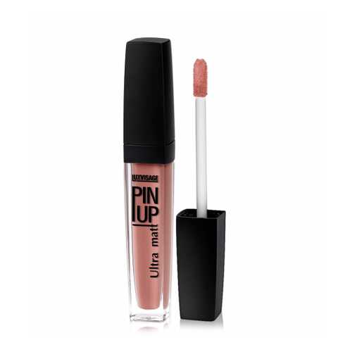 Блеск для губ ультра матовый финиш LuxVisage Pin-up Ultra Matt тон 21 Beige Rose в Улыбка Радуги