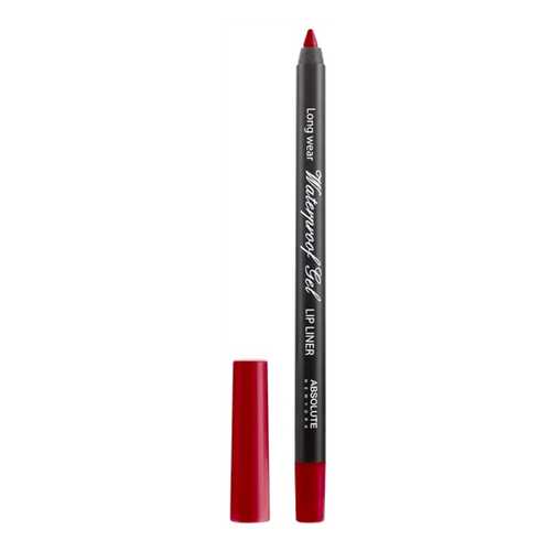 Карандаш для губ ABSOLUTE NEW YORK Waterproof Gel Lip Liner тон NFB74 Red Hot 1,1 г в Улыбка Радуги