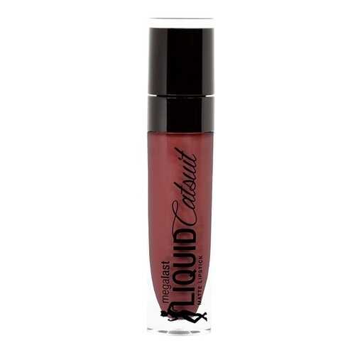 Помада Wet n Wild MegaLast Liquid Catsuit Matte Lipstick E925B Give Me Mocha 8 мл в Улыбка Радуги