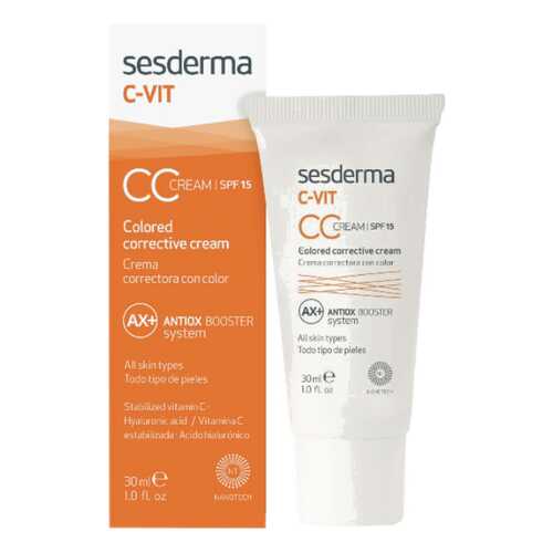 BB и СС средство SesDerma C-VIT CC Cream 30 мл в Улыбка Радуги