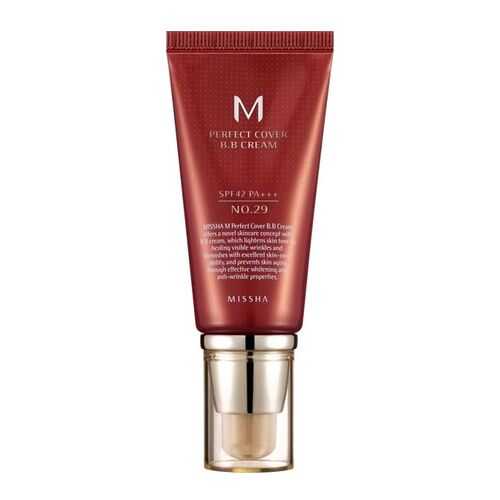 BB средство Missha M Perfect Cover BB Cream 29 Caramel Beige 50 мл в Улыбка Радуги