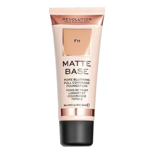 Тональный крем Makeup Revolution Matte Base Foundation F11 в Улыбка Радуги