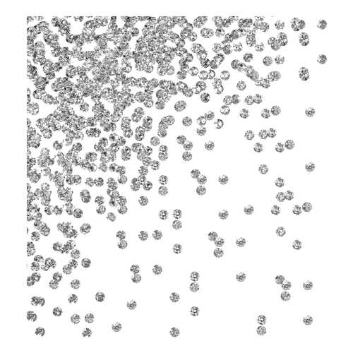 Стразы TNL Professional Хрустальная крошка №4 Серебро в Улыбка Радуги