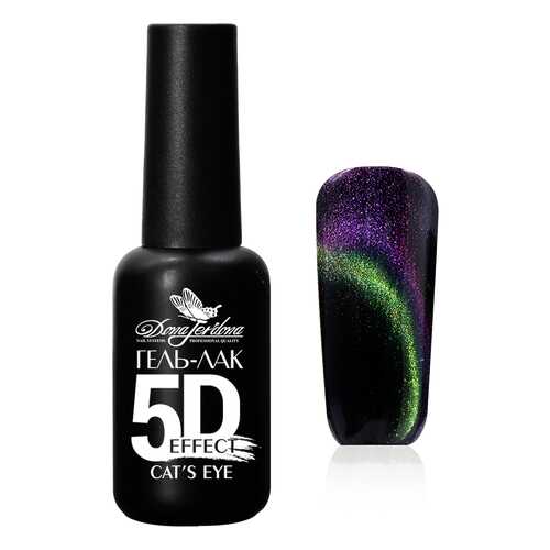 Гель-лак Dona Jerdona 5D Cats Eye Темный изумруд 10мл в Улыбка Радуги