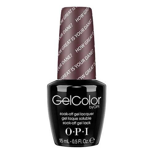 Лак для ногтей OPI Gelcolor Great Is Your Dane 15 мл в Улыбка Радуги