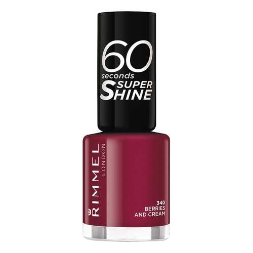 Лак для ногтей Rimmel 60 Seconds 340 Berries And Cream 8 мл в Улыбка Радуги