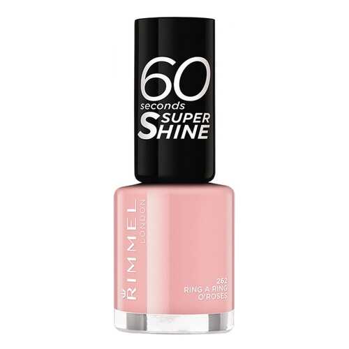 Лак для ногтей Rimmel 60 Seconds Super Shine 262 Ring A Ring ORoses 8 мл в Улыбка Радуги