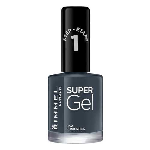 Лак для ногтей Rimmel Super Gel тон 062 Punk Rock 12 мл в Улыбка Радуги