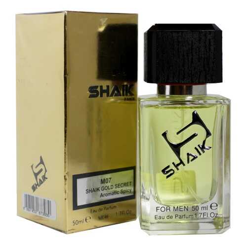 Парфюмерная вода Shaik N07 GOLD SECRET, 50 мл в Улыбка Радуги