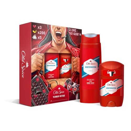 Подарочный набор OLD SPICE Дезодорант WhiteWater 50мл + Гель для душа WhiteWater 250мл в Улыбка Радуги