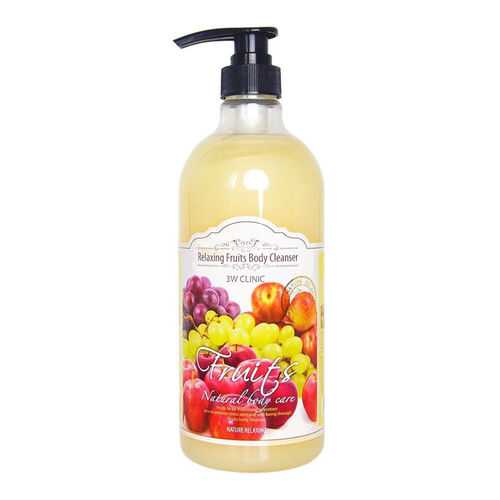 Гель для душа 3W Clinic Relaxing Body Cleanser Fruits 1 л в Улыбка Радуги