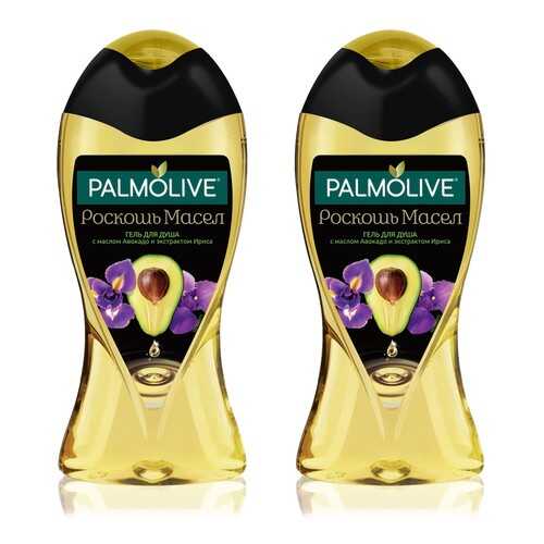 Гель для душа Palmolive с маслом Авокадо и экстрактом Ириса, 250 мл 2 шт в наборе в Улыбка Радуги