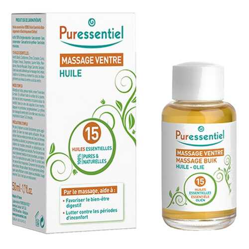 Комплекс масел Puressentiel для массажа живота, 15 эфирных масел, 50 мл в Улыбка Радуги