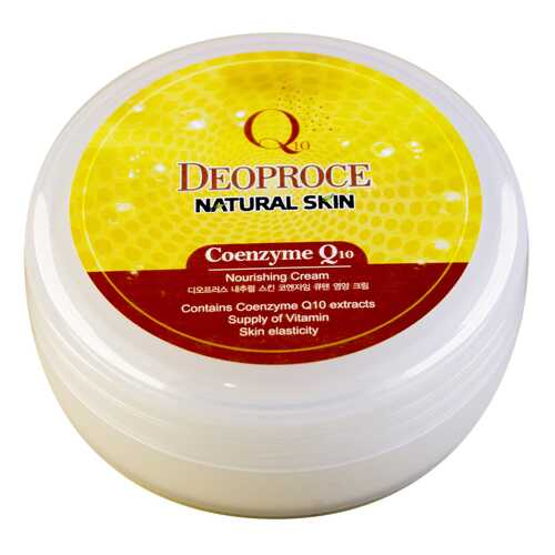 Крем для тела Deoproce Natural Skin Coenzyme Q10 Nourishing Cream 100 г в Улыбка Радуги