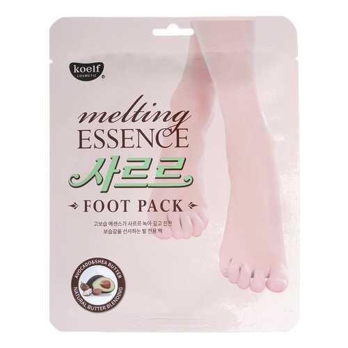 Маска для ног Koelf Melting Essence Foot Pack в Улыбка Радуги