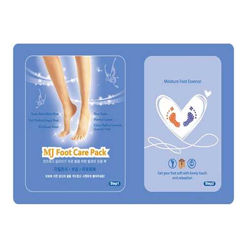 Маска для ног Mijin MJ Foot Care Pack 22 г в Улыбка Радуги