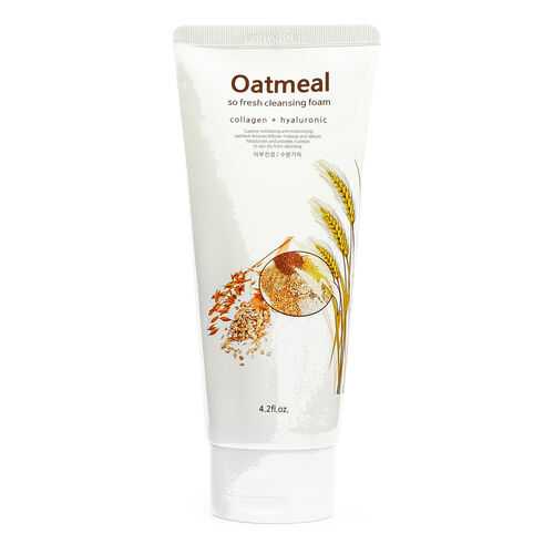 Пена для умывания с экстрактом овса Kkotminam So Fresh Cleansing Foam Oatmeal 120 мл в Улыбка Радуги