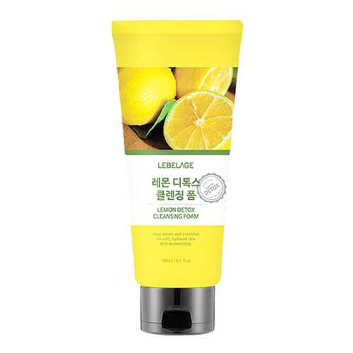 Пенка для умывания Lebelage Lemon Detox Cleansing Foam 180 мл в Улыбка Радуги