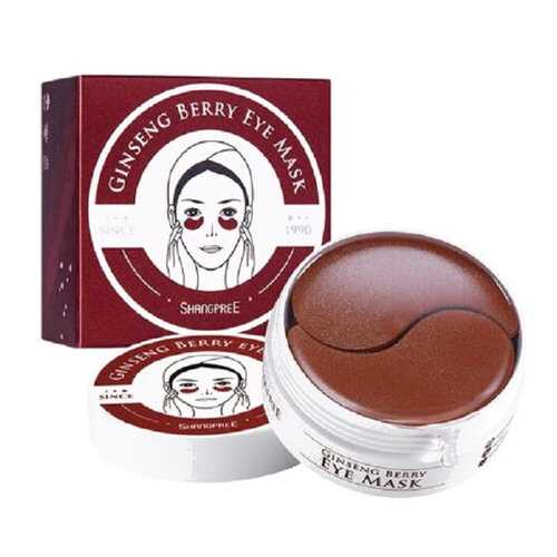 Гидрогелевые патчи для глаз Ginseng Berry Eye Mask Shangpree 60 штук(30 пар) в Улыбка Радуги