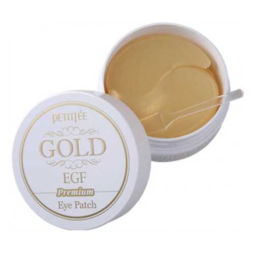 Патчи для глаз Petitfee Premium Gold & EGF Eye Patch 60 шт в Улыбка Радуги