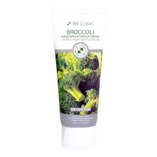 Крем для лица 3W Clinic Broccoli Brightening Tone Up Cream 100 мл в Улыбка Радуги