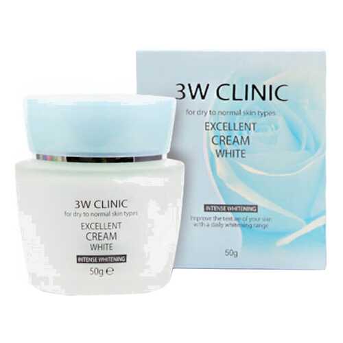 Крем для лица 3W Clinic Excellent White Cream 50 мл в Улыбка Радуги