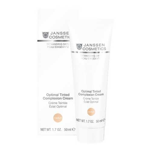 Крем для лица Janssen Optimal Tinted Complexion SPF 10 Medium 50 мл в Улыбка Радуги