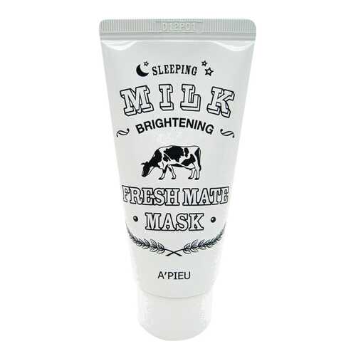 Маска для лица APieu Fresh Mate Sleeping Milk Brightening Mask 50 мл в Улыбка Радуги