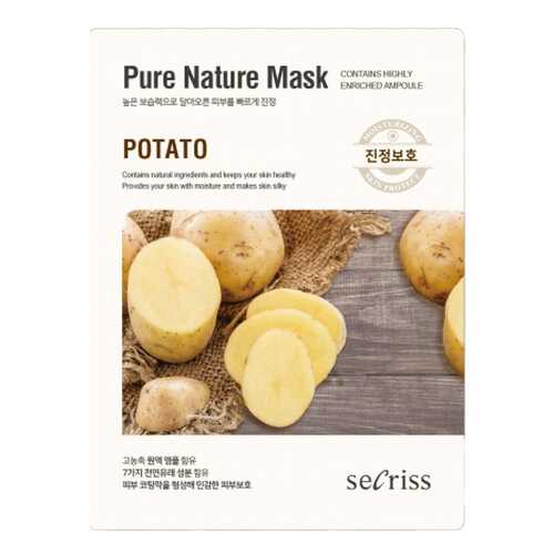 Маска для лица Anskin Secriss Pure Nature Mask Pack Potato 25 мл в Улыбка Радуги