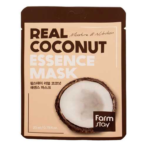 Маска для лица FarmStay Real Coconut Essence Mask 23 мл в Улыбка Радуги