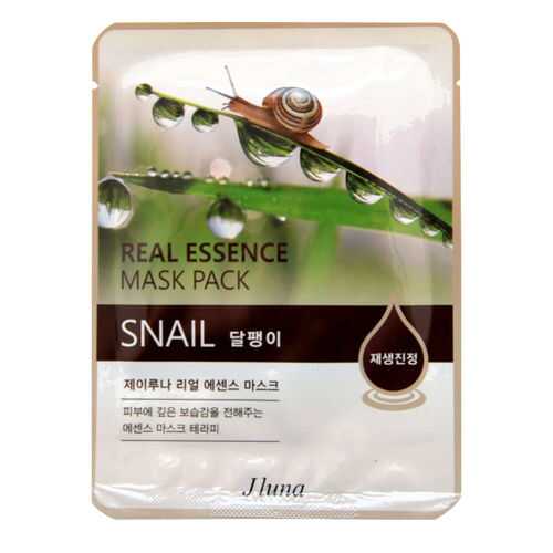 Маска для лица Juno Real Essence Mask Pack Snail 25 мл в Улыбка Радуги