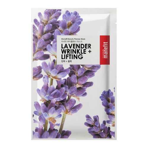 Маска для лица Manefit Beauty Planner Lavender Wrinkle And Lifting Mask 20 мл в Улыбка Радуги