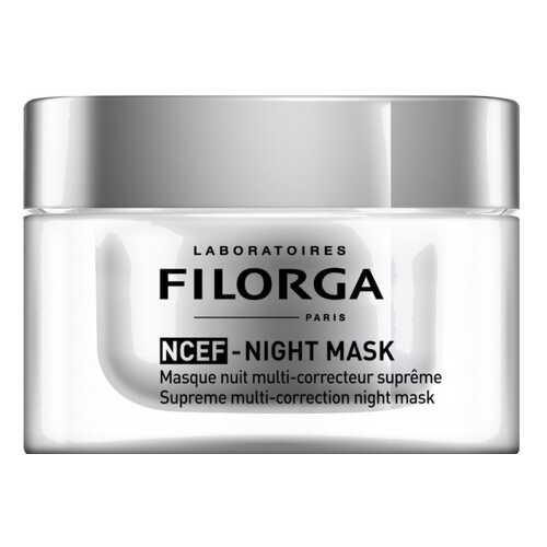 Маска для лица мультикорректирующая ночная Filorga Laboratoires NCEF-night Mask 50 мл в Улыбка Радуги