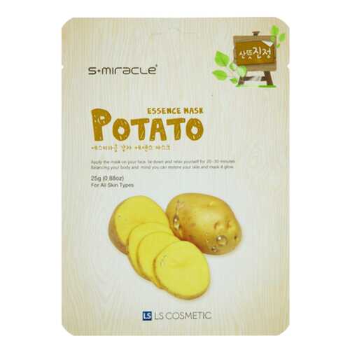 Маска для лица S+miracle Potato Essence 25 г в Улыбка Радуги