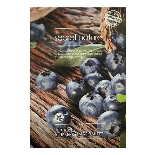 Маска для лица Secret Nature Firming Blueberry 25 мл в Улыбка Радуги