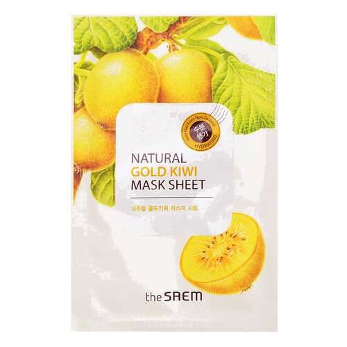 Маска для лица the SAEM Natural Gold Kiwi Mask Sheet 21 мл в Улыбка Радуги