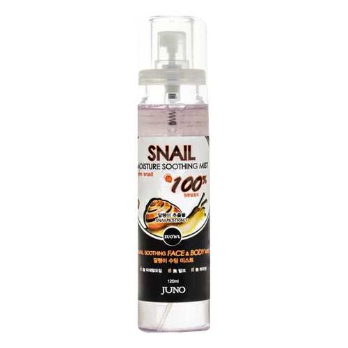 Мист JUNO Snail Moisturizing Soothing Mist 120 мл в Улыбка Радуги