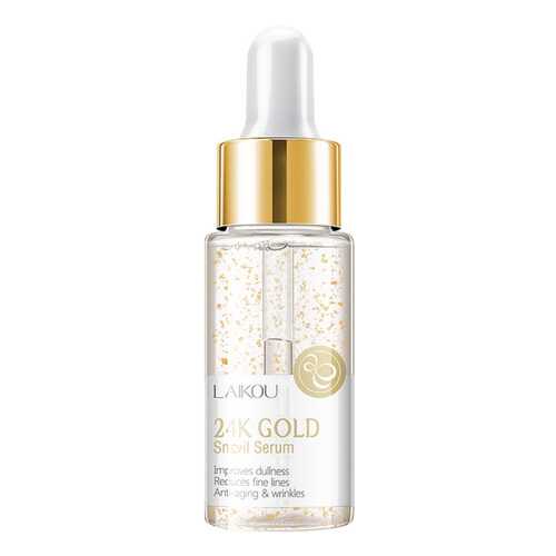 Сыворотка для лица Laikou 24K Gold Snail Serum 15 мл в Улыбка Радуги