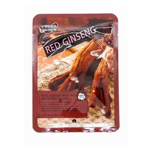 Тканевая маска May Island Real Essence Mask Pack Red Ginseng в Улыбка Радуги