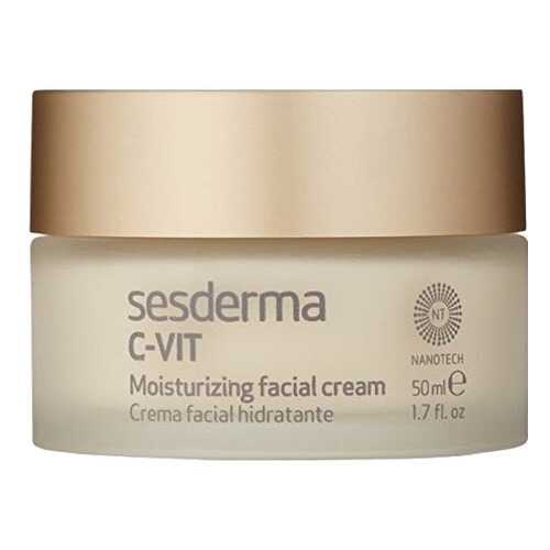 Увлажняющий крем для лица против морщин SeSDerma C-Vit Moisturizing Face Cream, 50 мл в Улыбка Радуги