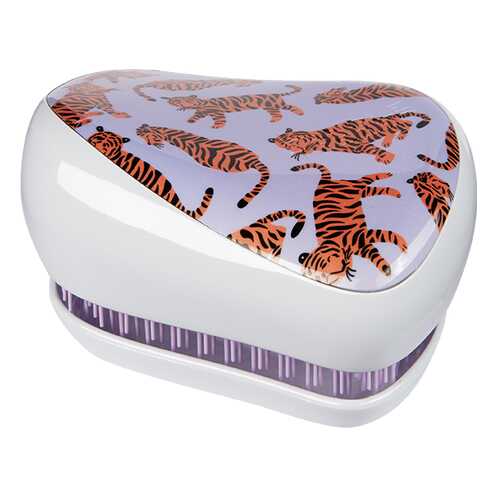 Расческа Tangle Teezer Compact Styler Trendy Tiger T2159 в Улыбка Радуги