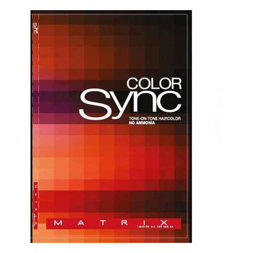 Карта прядей MATRIX Color Sync в Улыбка Радуги