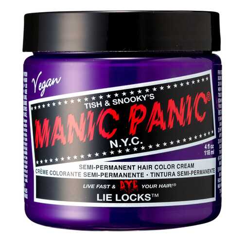 Краска для волос Manic Panic Classic Creme Lie Locks 118 г в Улыбка Радуги